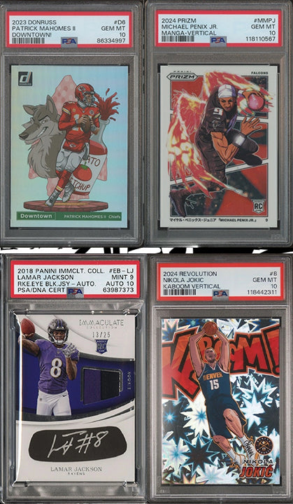 Sports Cosmic Multi Sport Pack 1-3 Guaranteed Graded cards per sealed box