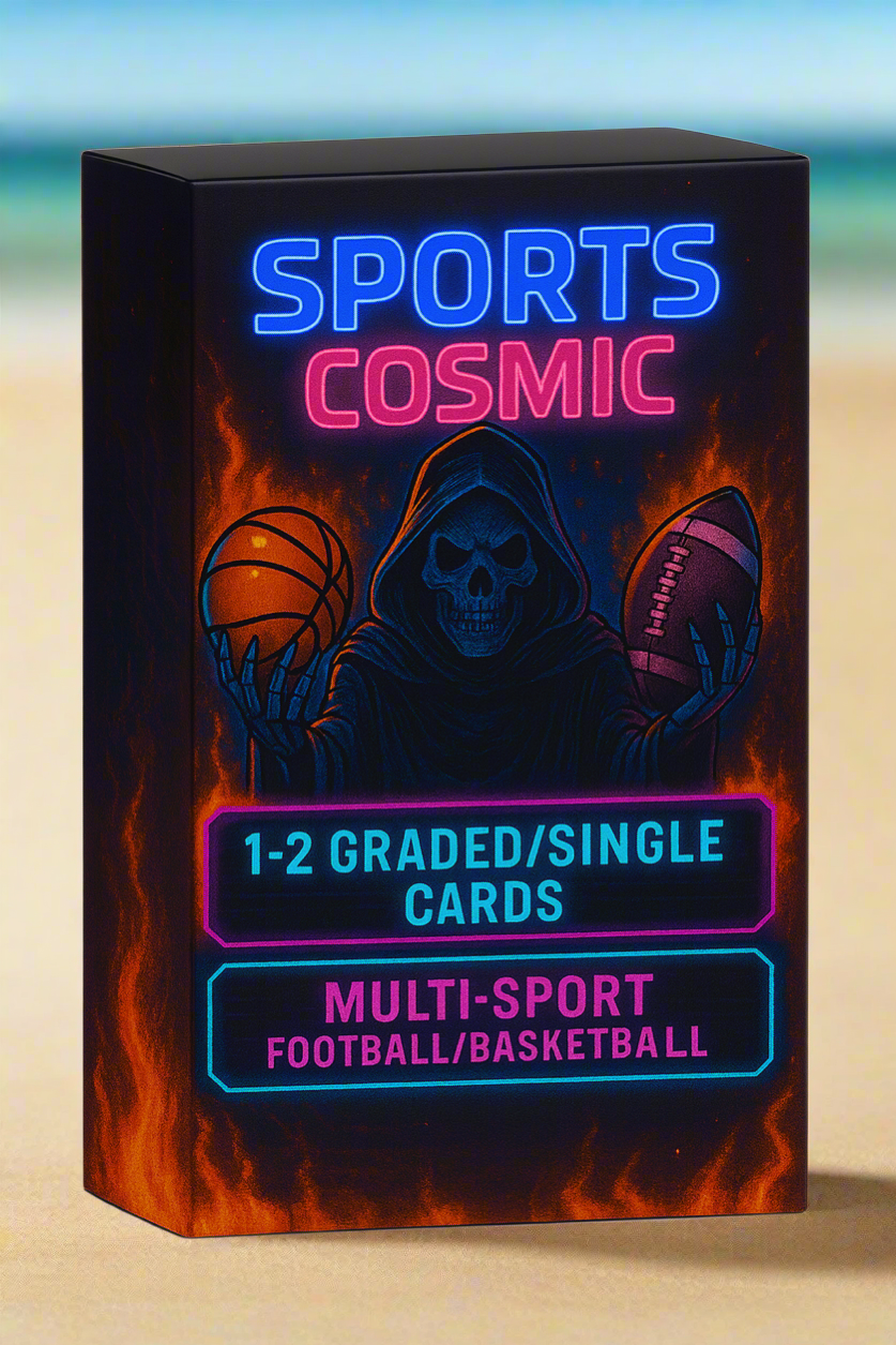 Sports Cosmic Multi Sport Pack 1-3 Guaranteed Graded cards per sealed box
