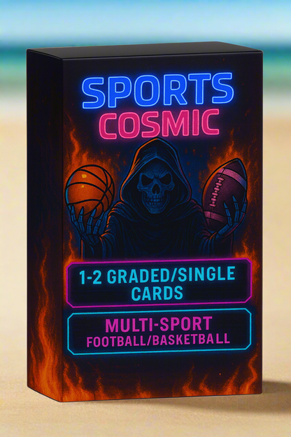 Sports Cosmic Multi Sport Pack 1-3 Guaranteed Graded cards per sealed box