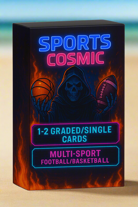 Sports Cosmic Multi Sport Pack 1-3 Guaranteed Graded cards per sealed box