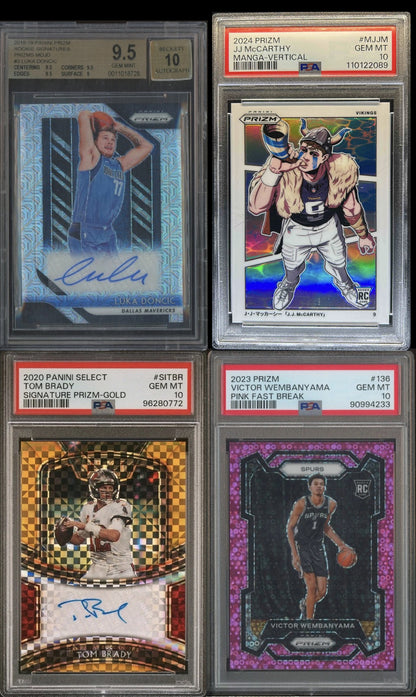 Money Makers Exclusive Multi Sport Pack 1-3 Guaranteed Graded cards per sealed box