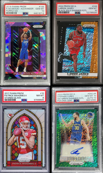Sports Nebula Multi Sport Pack 1-3 Guaranteed Graded cards per sealed box