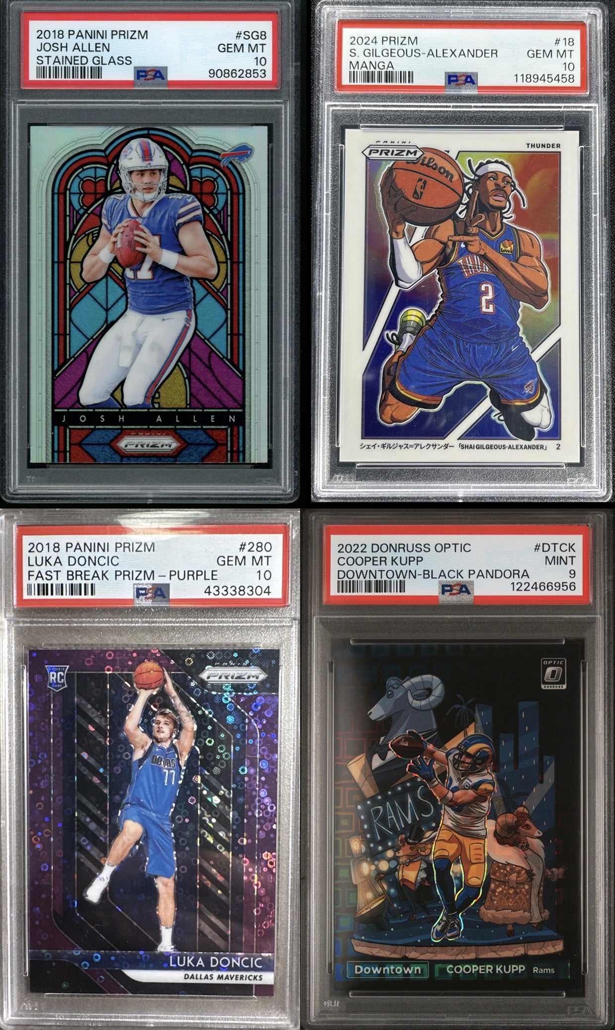 Money Makers Exclusive Multi Sport Pack 1-3 Guaranteed Graded cards per sealed box