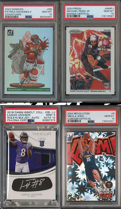 Sports Cosmic Multi Sport Pack 1-3 Guaranteed Graded cards per sealed box